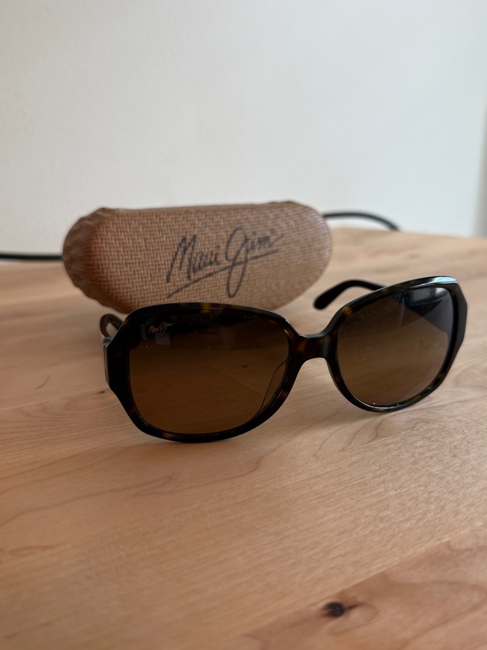 Maui Jim Women's Brown Tortoise Shell Polarized Sunglasses